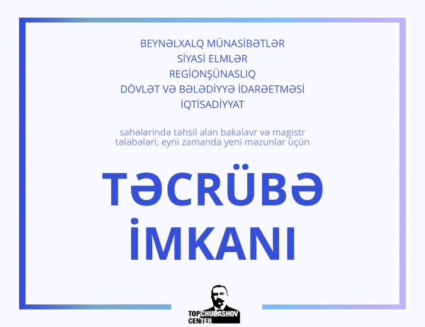 Topçubaşov Təcrübə Proqramı