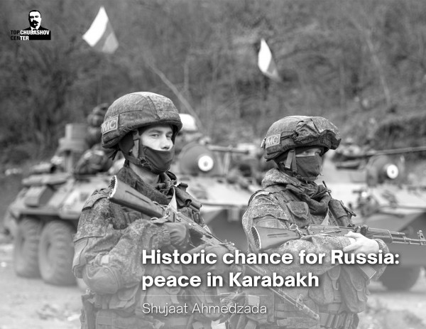 Historic chance for Russia: peace in Karabakh
