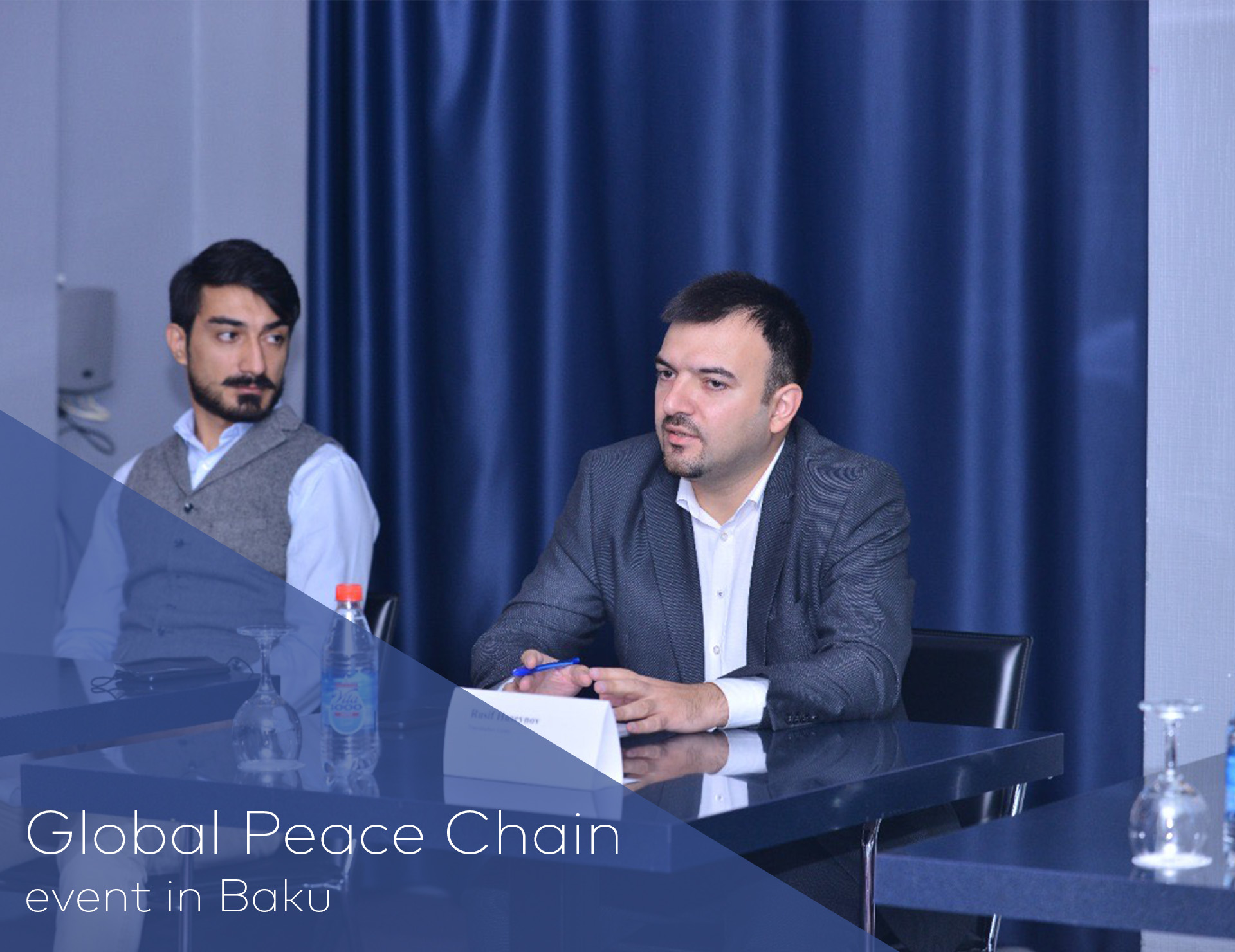Global Peace Chain event in Baku