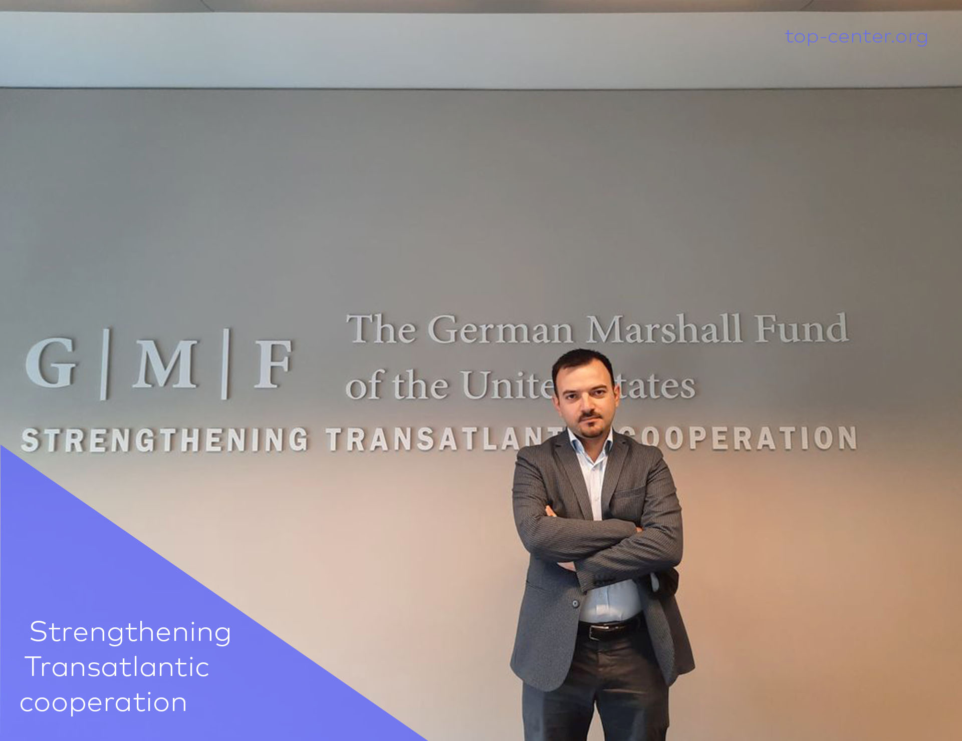 Rusif Huseynov attended a GMF-organized cohort gathering