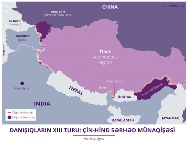 Danışıqların XIII turu: Çin-Hind sərhəd münaqişəsi