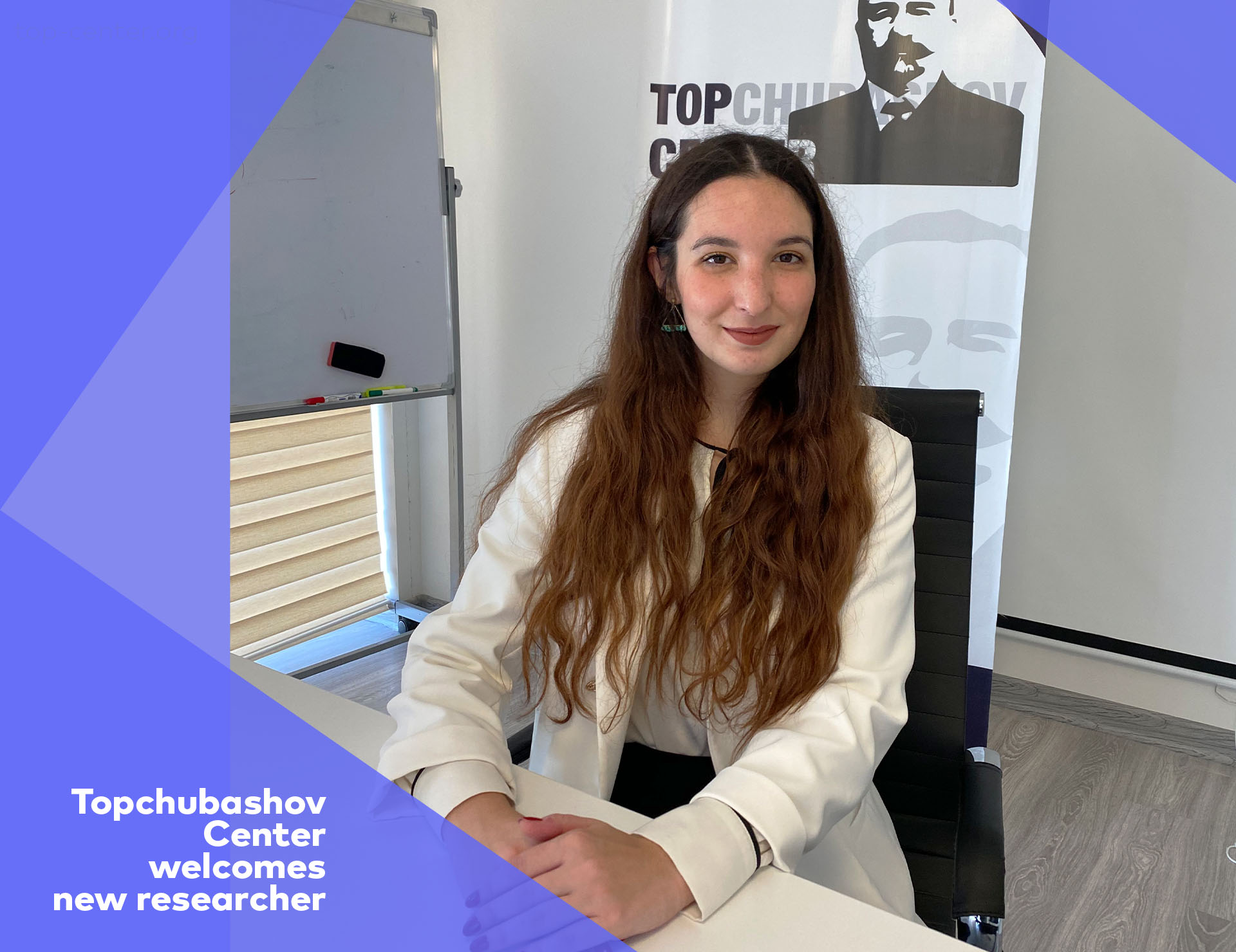 Topchubashov Center welcomes new researcher