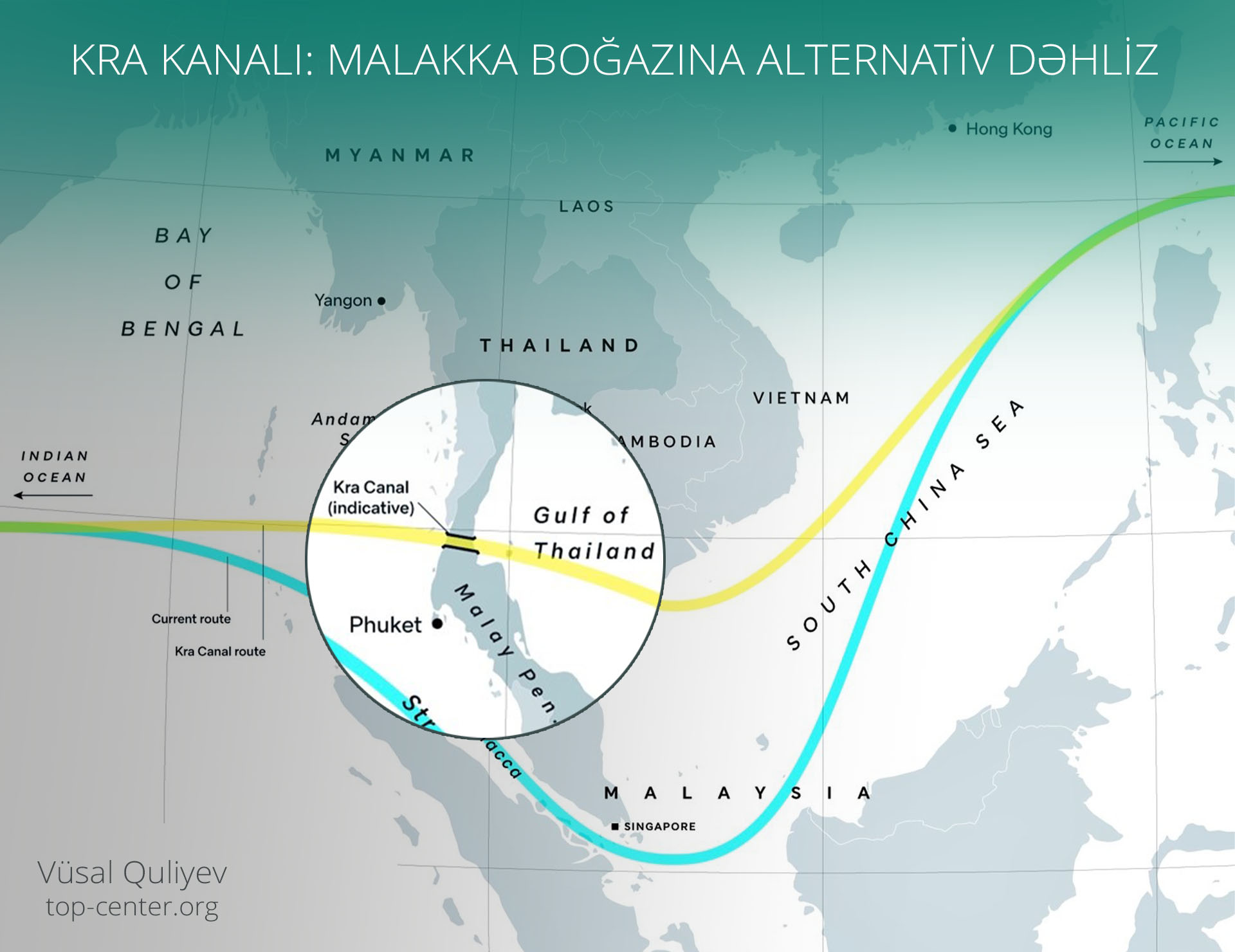 The Kra Canal as an alternative to the Strait of Malacca