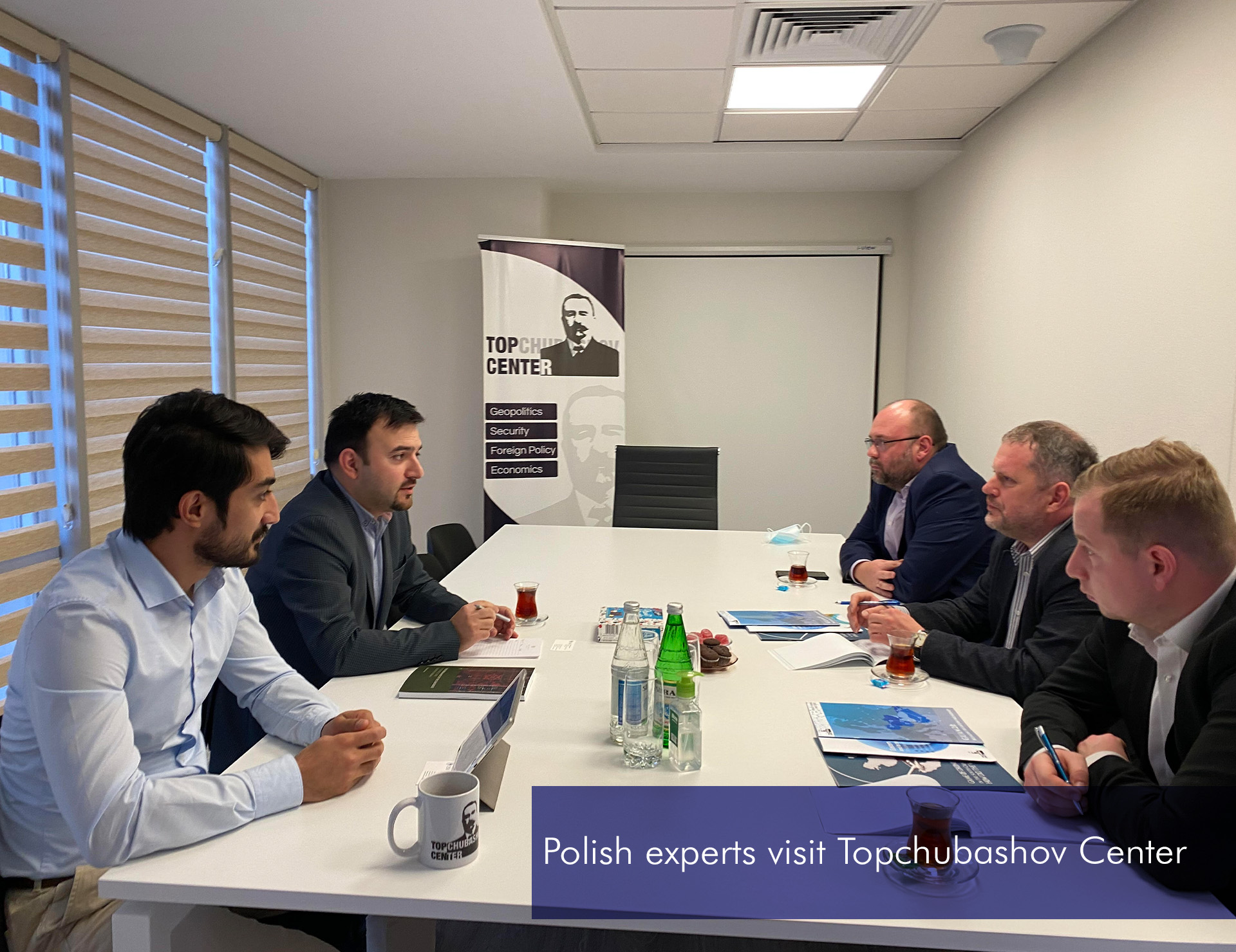 Polish experts visit Topchubashov Center