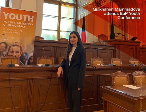 Gulkhanim Mammadova attends the EaP Youth conference