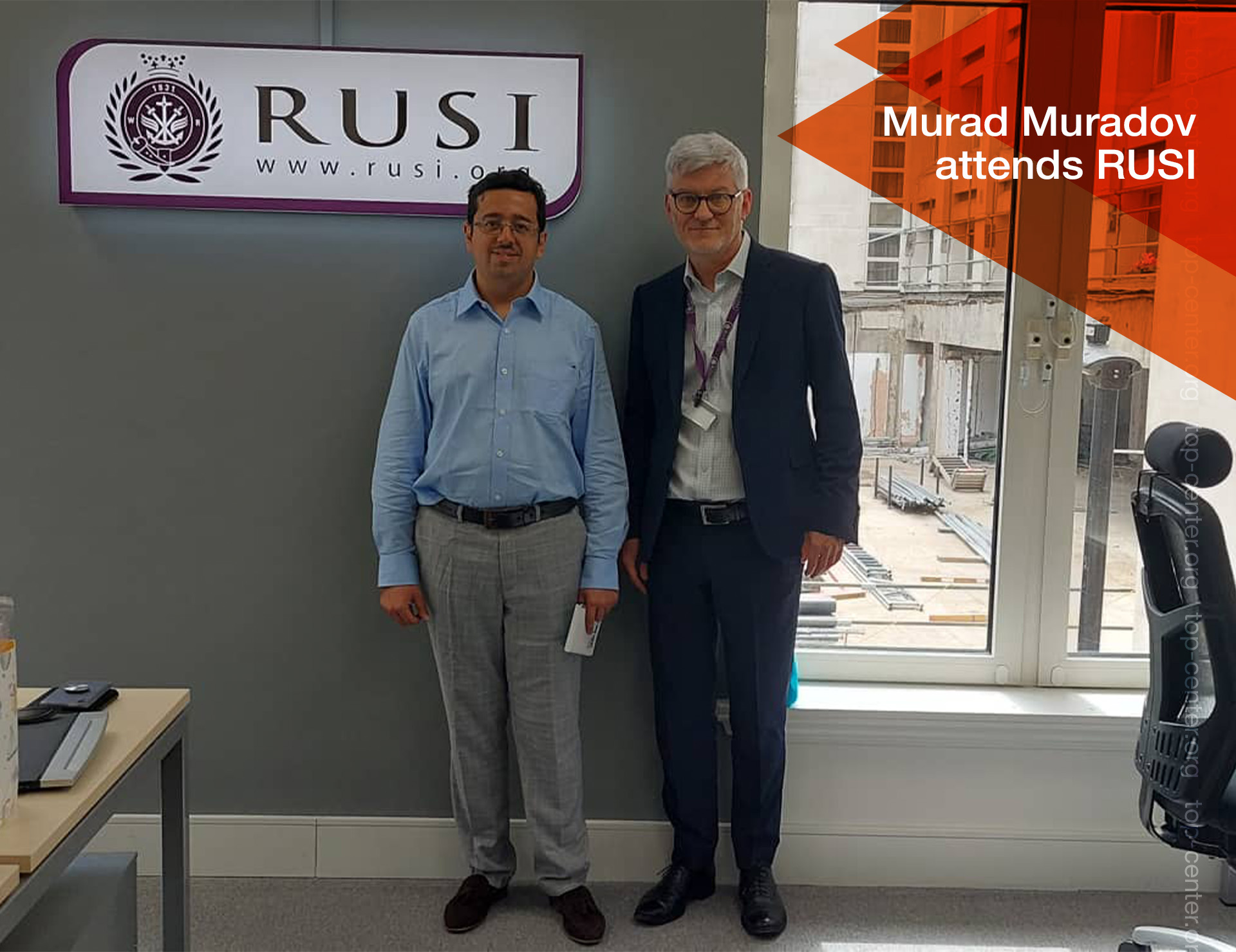 Murad Muradov attends RUSI