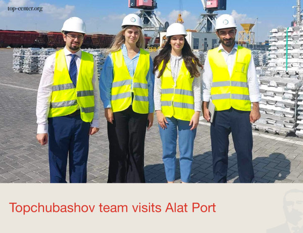 Topchubashov team visits Alat Port