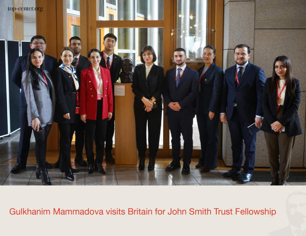 Gulkhanim Mammadova visits Britain for John Smith Trust Fellowship