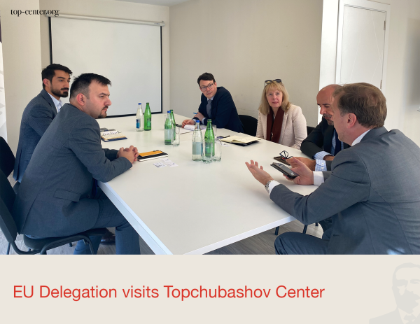 EU Delegation visits Topchubashov Center