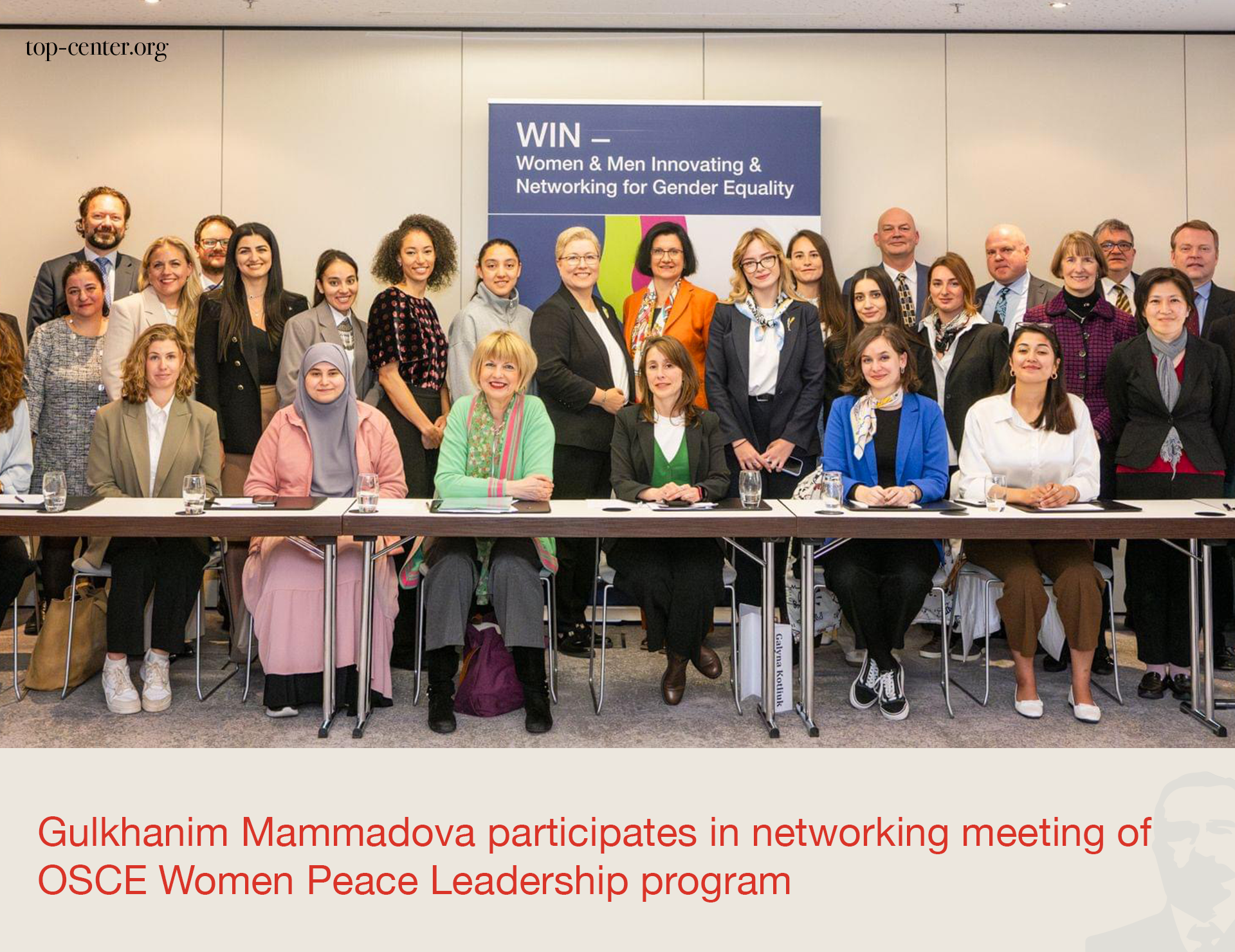 Gulkhanim Mammadova participates in networking meeting of OSCE Women Peace Leadership program
