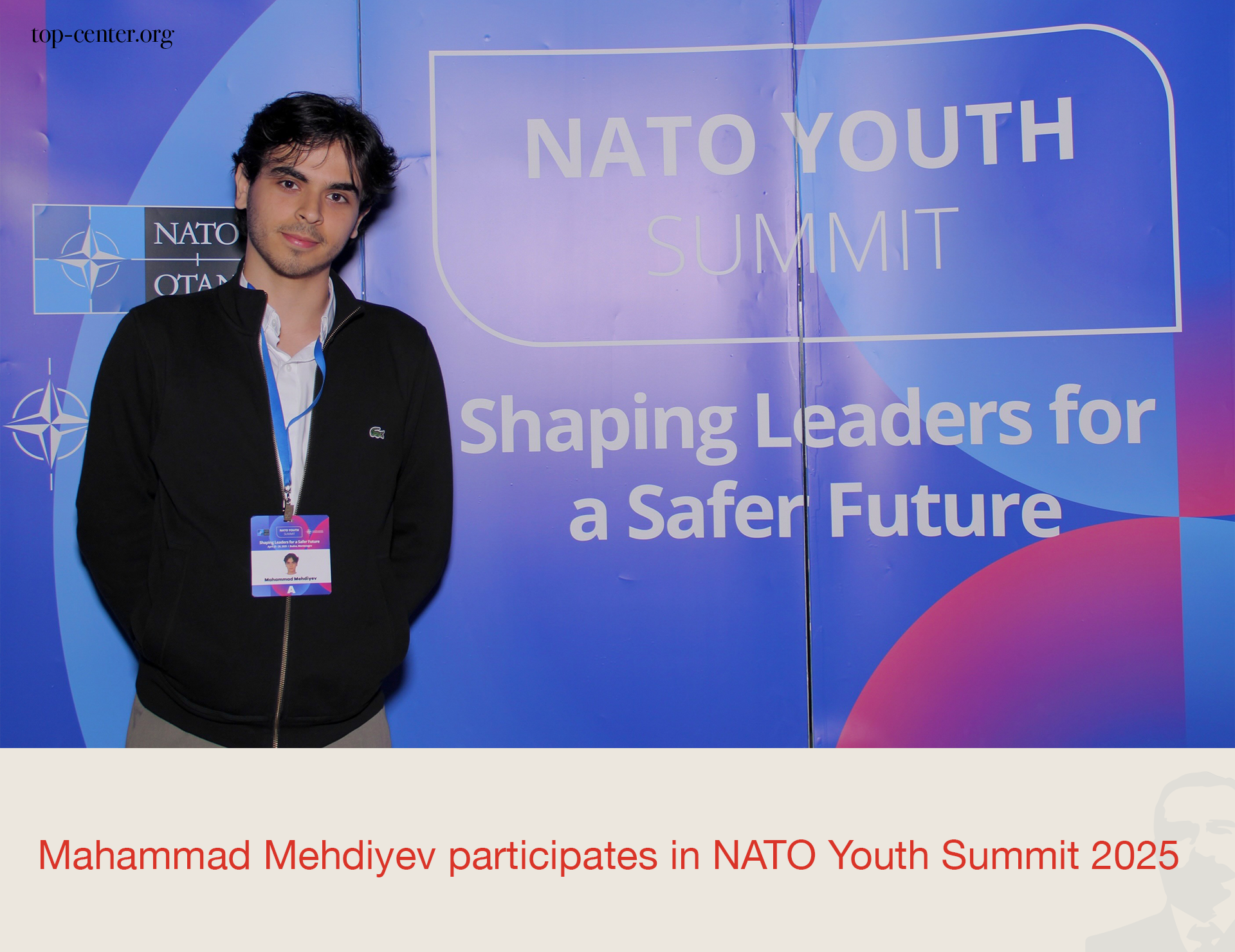 Məhəmməd Mehdiyev NATO-nun 2025-ci il Gənclər Sammitində iştirak edib