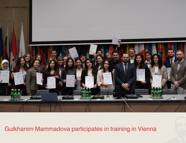 Gulkhanim Mammadova participates in training in Vienna