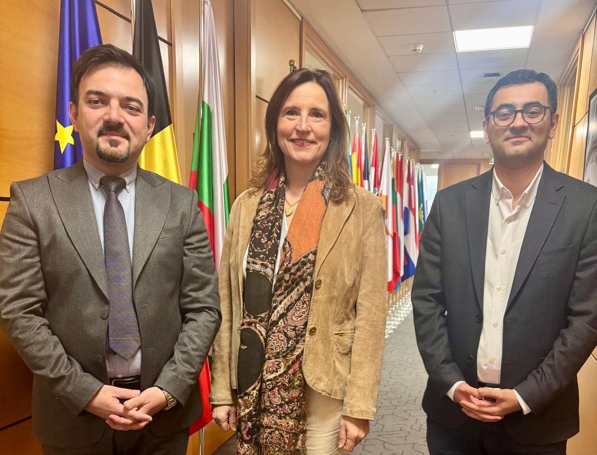 Topçubaşov Mərkəzinin nümayəndələri Aİ səfiri ilə görüşüb