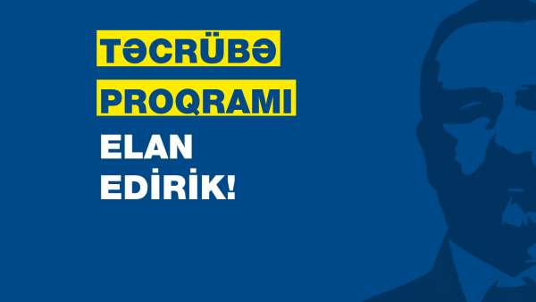 Topçubaşov Mərkəzi Təcrübə Proqramı üzrə müraciətlərin qəbulunu elan edir!