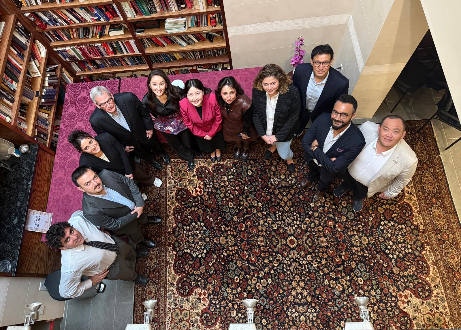 Rusif Huseynov visits the U.S. as Rumsfeld Fellow